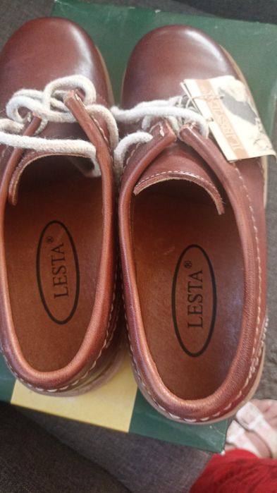 Skórzane damskie buty Lesta