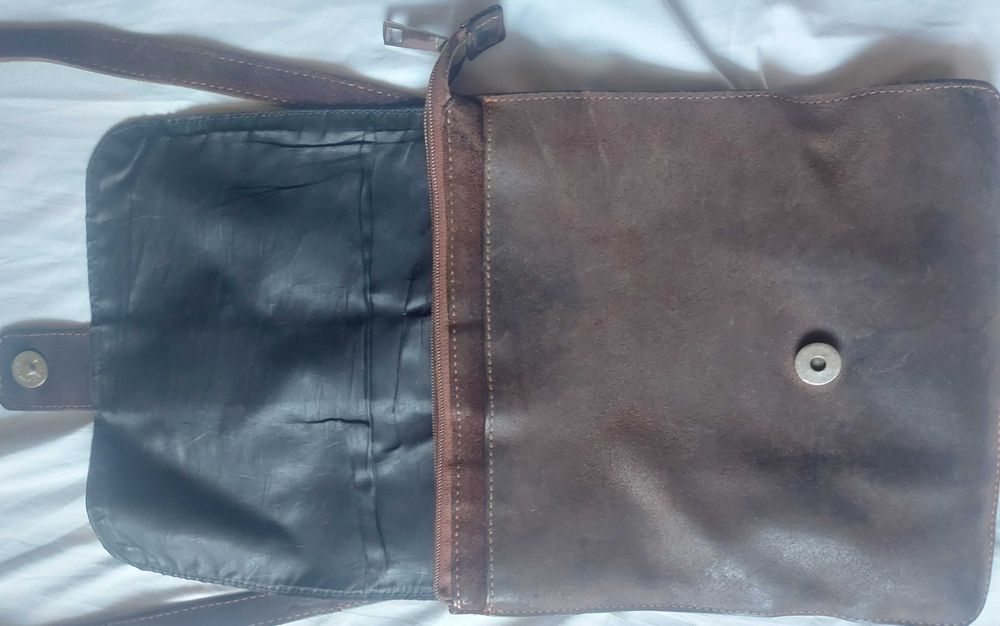 Listonoszka-torebka męska skóra