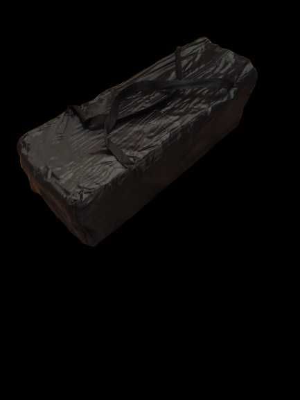 Łóżeczko turystyczne Costway Park z materacem – szary, 76x110 cm