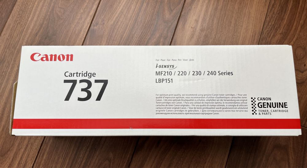 Картридж Canon 737: 750 грн. - Витратні матеріали Вишневе на Olx