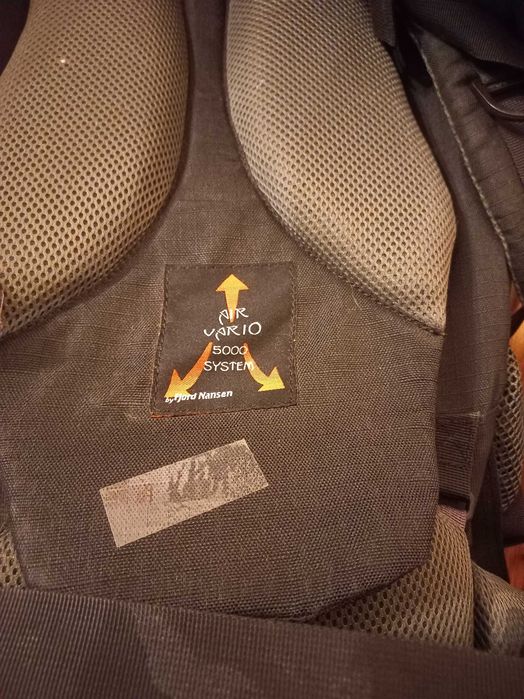 Plecak duży czarny marki Fjord Nansen