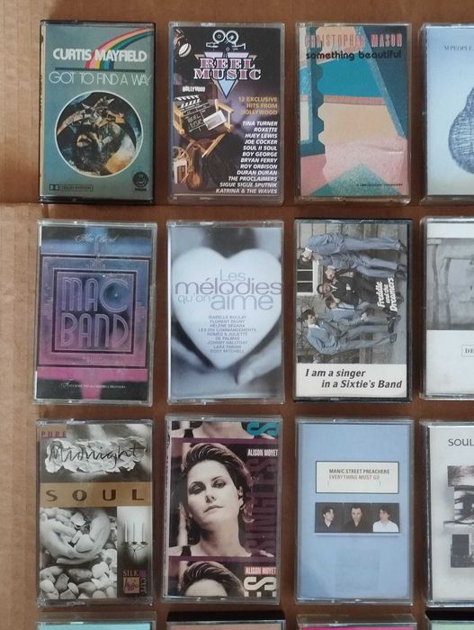 Várias Cassetes Antigas Internacionais #C03L02