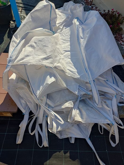 Sacos big bags para areia brita etc.
