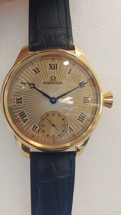 Эксклюзивный марьяж OMEGA 1899 года (Золотые шатоны, Идеальный ход)