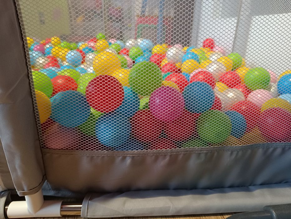 Kojec suchy basen dla dzieci + piłeczki i mata