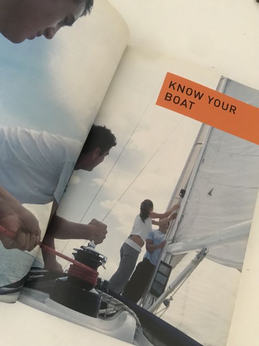 Vela livro sobre navegar The Sailing handbook