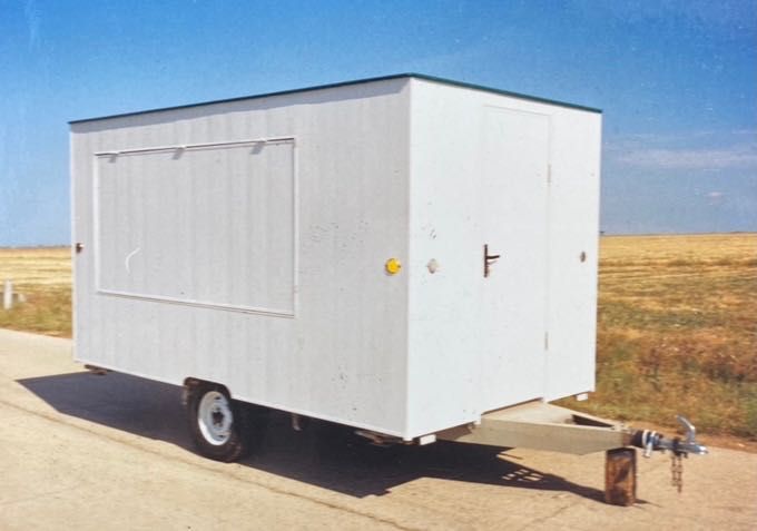 Прицеп фургон с документами