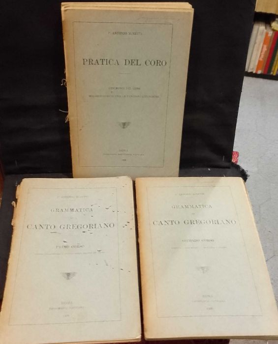 Gregorian Chant Grammar 1909, P. Antonio Minetti64740819196289120