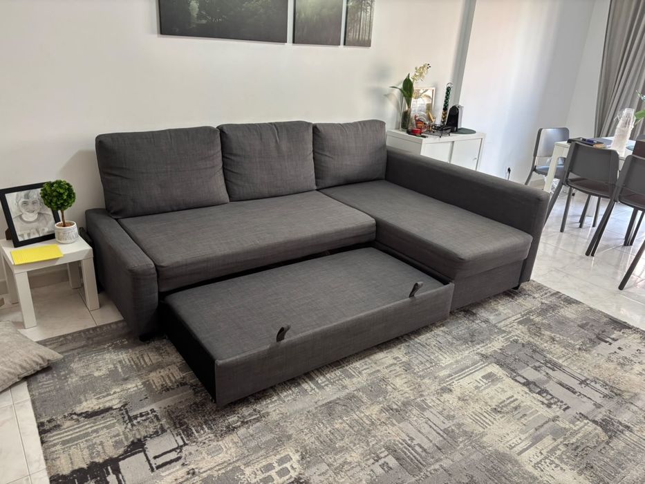 Sofá cama IKEA FRIHETEN com arrumação