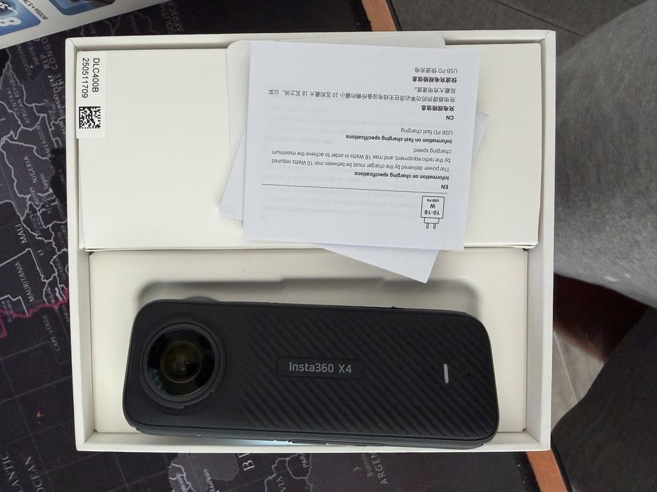 Action Cam INSTA360 X4 (8K - 72 MP - Bluetooth)