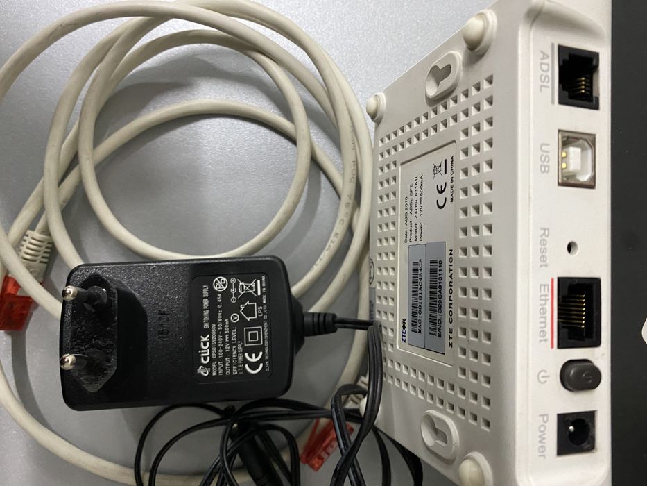 Modem ZTE Combo zestaw instalacyjny