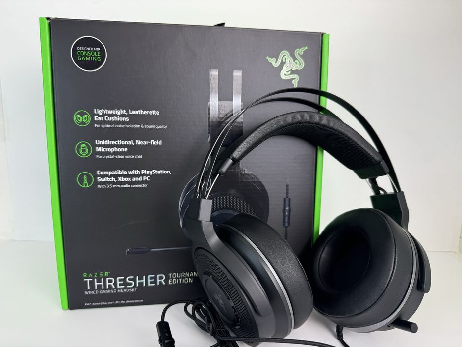 Fones Gaming Razer Thresher - Novo, só aberto para fotos!