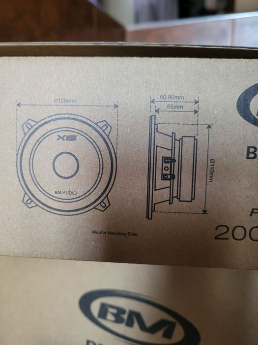 13см Boschmann F-528-X6/динаміки/колонки в авто