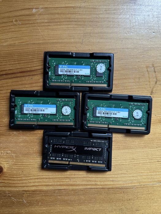 Pamięć ram DDR3L SO-DIMM 4GB