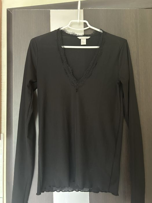 Кофта чорна H&M стильна