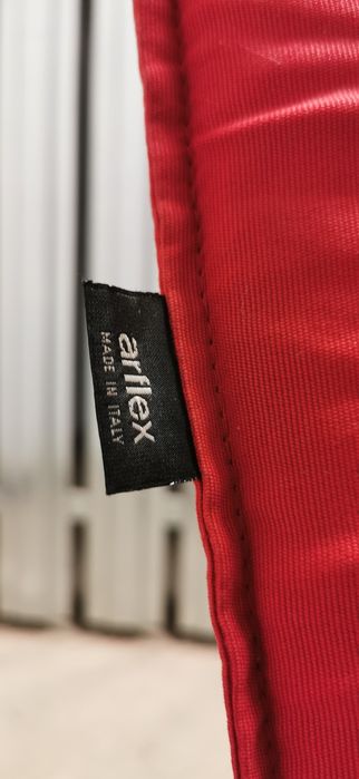 Fotel  T-Line Red proj. Burkharda Vogtherra dla Arflex, Vintage, Włochy 80