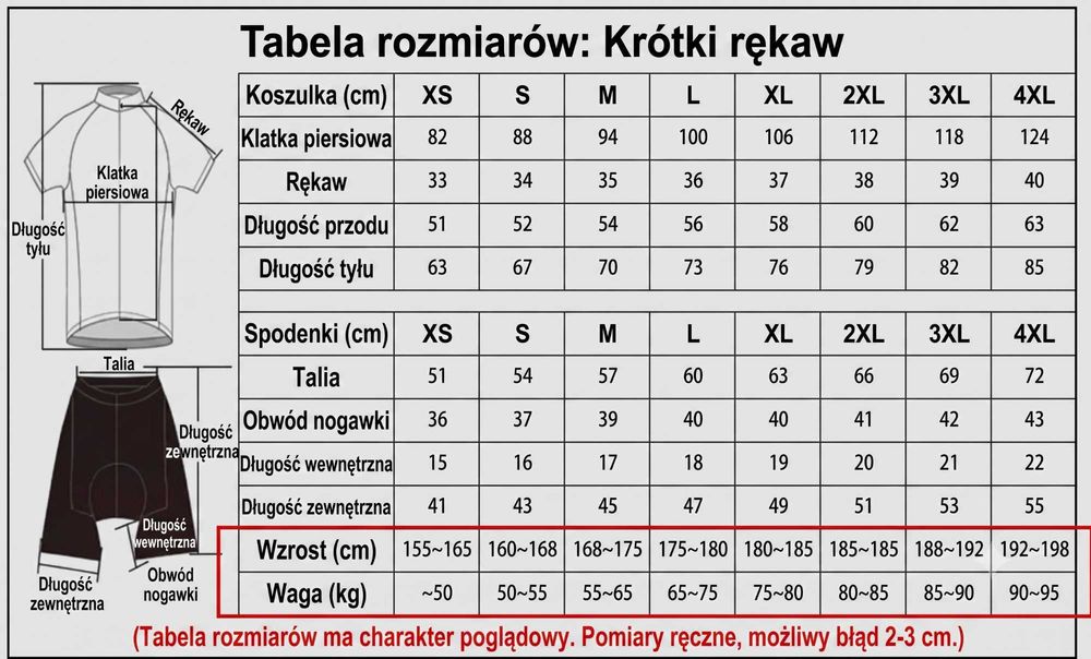 Spodenki Kolarskie białe na Szelkach z wkładką żelową 20D rozmiar S