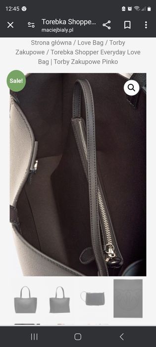 Torebka na ramię Pinko