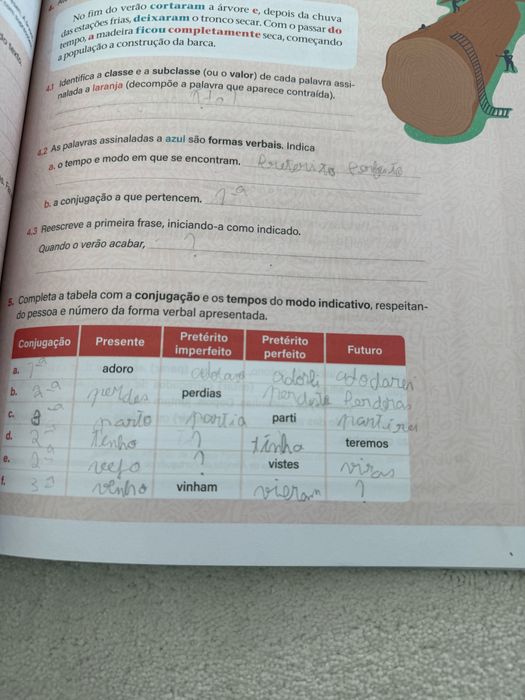 Palavra a palavra 5 - 5. Ano