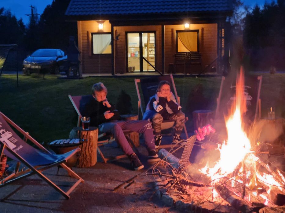 Domki letniskowe nad jeziorem w Marianowie woj zachodniopomorskie