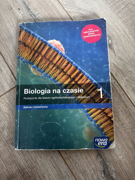 podręcznik biologia na czasie 1 zakres rozszerzony
