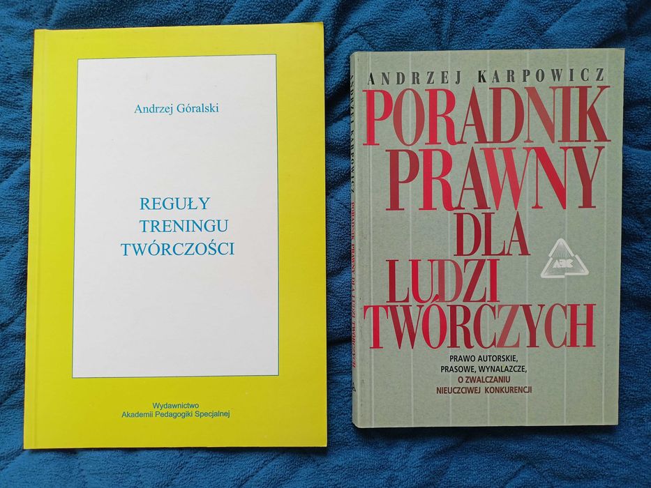 ZESTAW: 2 książki dla ludzi twórczych: Karpowicz, Góralski
