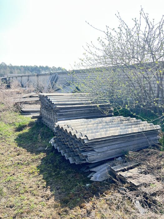 Продам шифер б/у на 8 хвиль