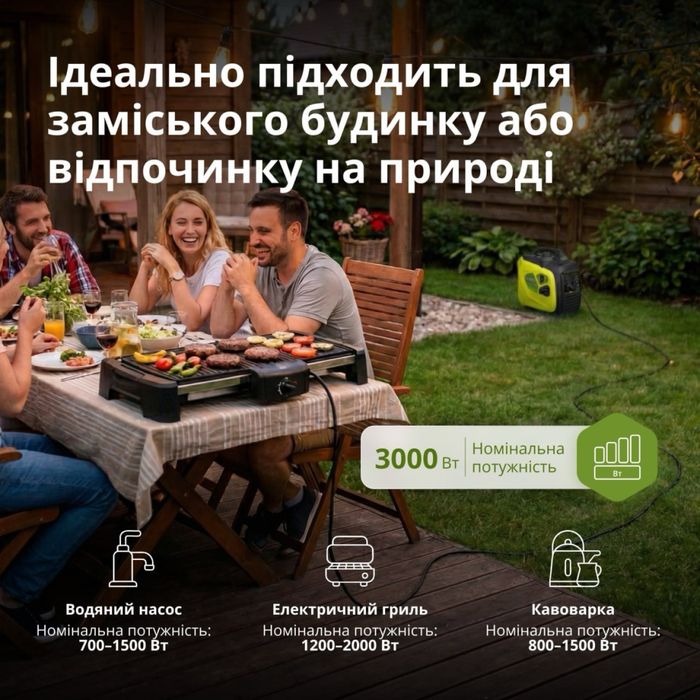 Інверторний бензиновий генератор KSB 33i S