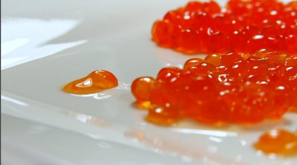 Икра красная Лосось 210г имитированная.Искусственная икра Лосося 210г