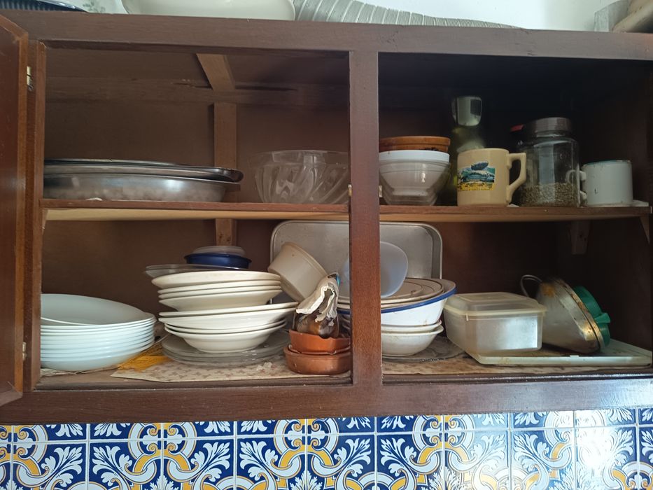 Recheio de casa - Pratos, copos, talheres
