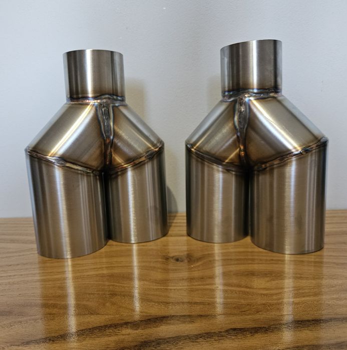Końcówka wydechu Y-pipe inox 304(audi,bmw,volzwagen,seat)