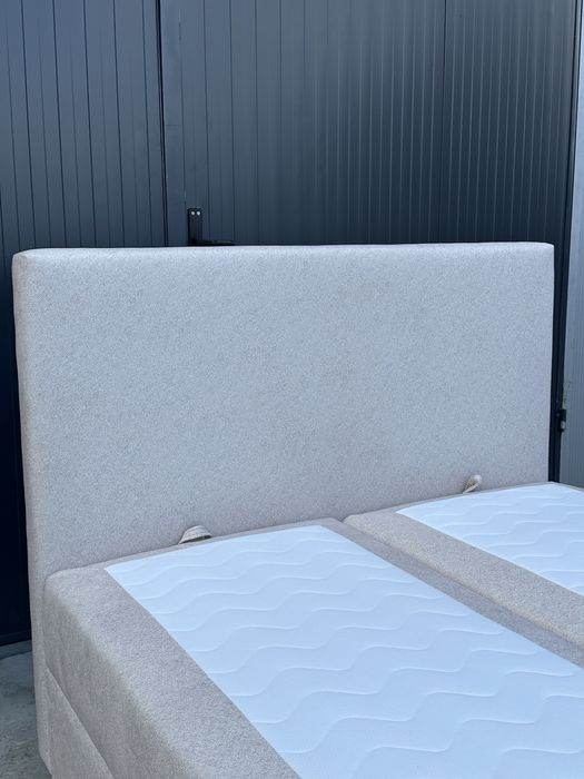 Łóżko kontynentalne 140x200 Relaks regulowany zagłówek materac