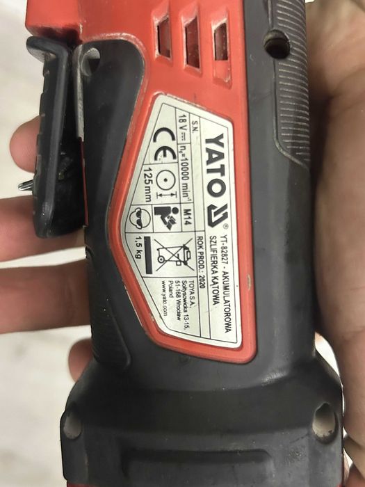 OKAZJA! Yato YT-82827 – narzędzie akumulatorowe, stan nieznany