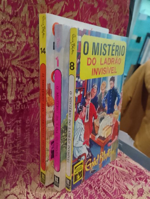 Coleção Mistério Enid Blyton nºs 1, 8 e 14