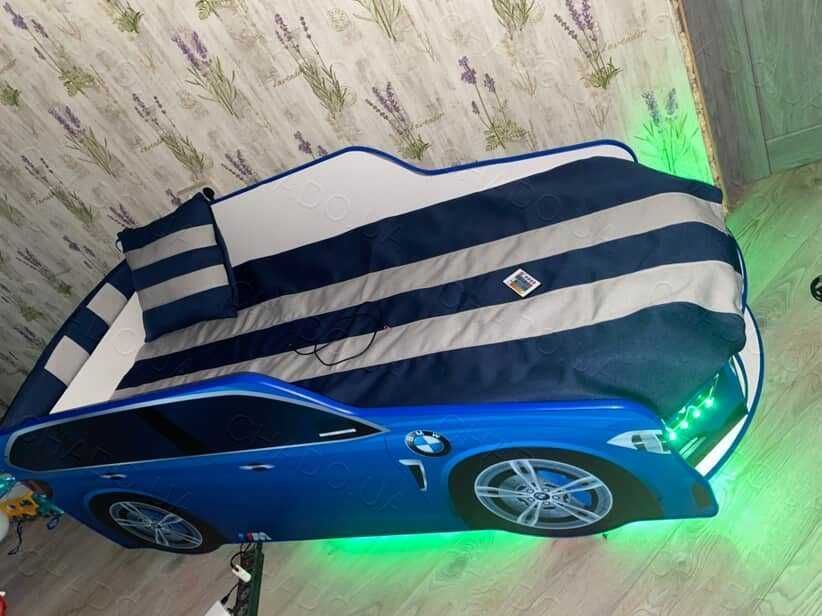 Ліжко машина, дитяче ліжко, кровать машина, ліжко підліткове