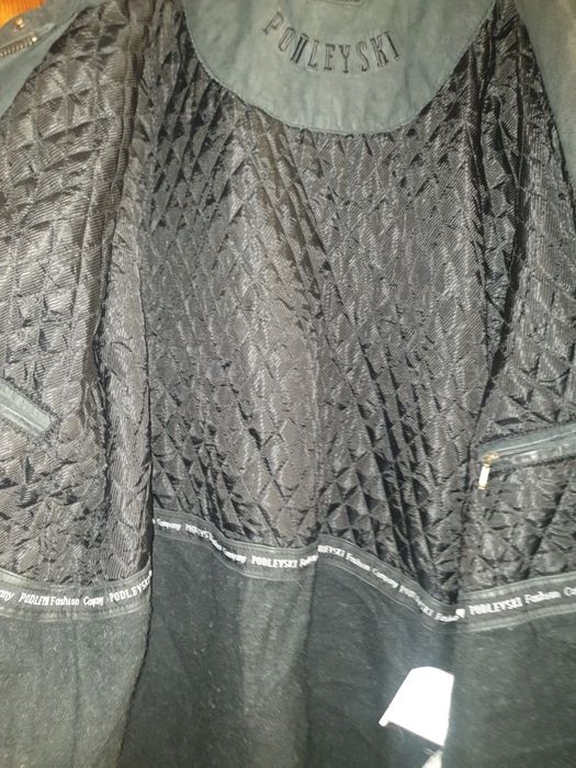 Куртка большого размера из набука 56-58 р.