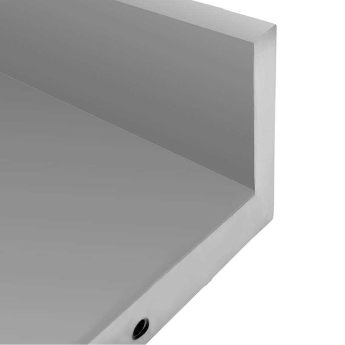 Blat do stołu gastronomicznego przyścienny stal nierdzewna 140x70 cm