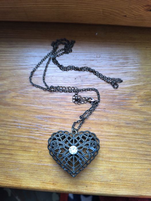 Винтажная цепочка с кулоном