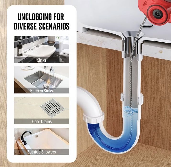 Бездротовий електричний зливний шнек