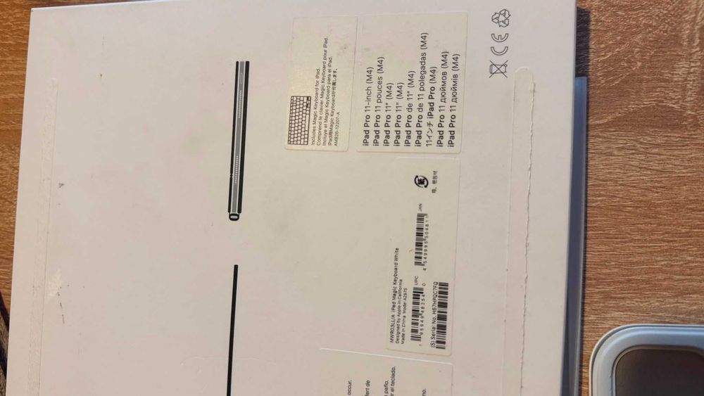 Apple Magic keyboard do iPad 11" M4 - model A2975
