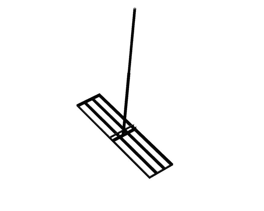 Niwelator Terenu do Trawnika Ogrodu 120x30cm Wyrównujący Duży Solidny