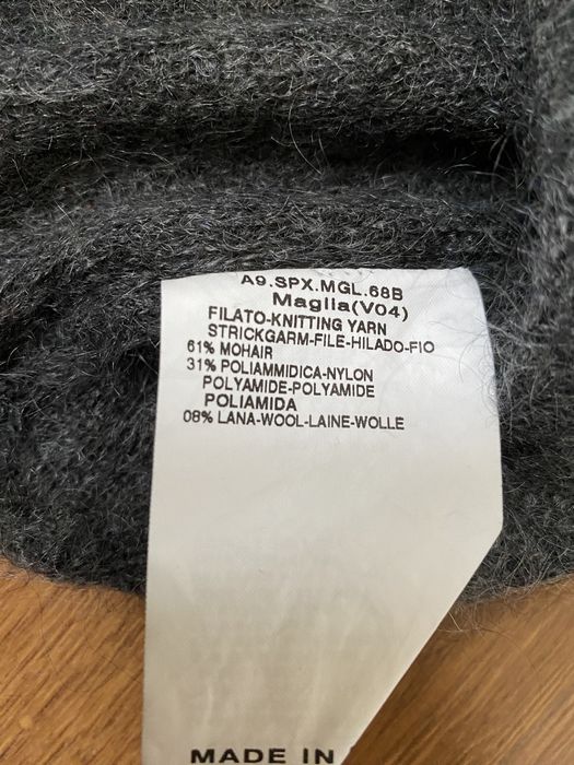 Sweter Sportmax szary, pudełkowy fason, XS, S