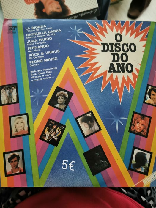 Variados discos de vinyl