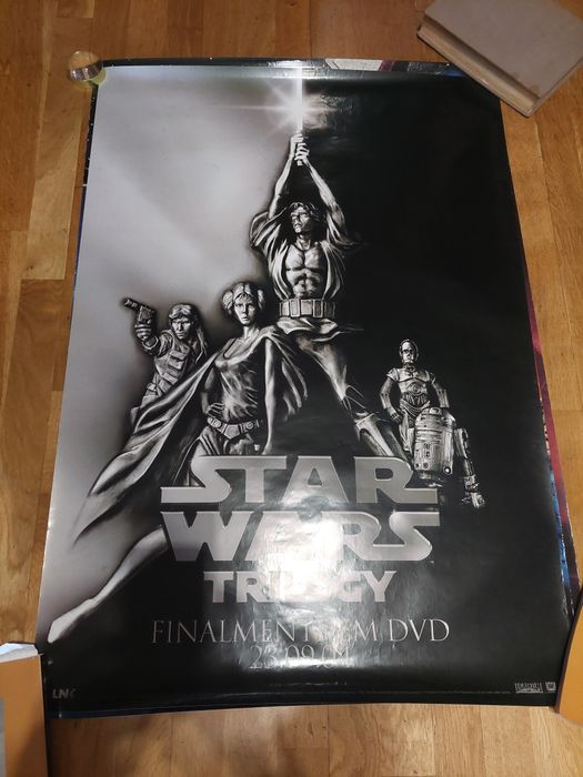 Grande poster star wars publicitário