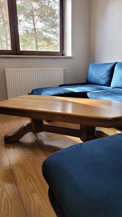 Ława dębowa, stolik kawowy