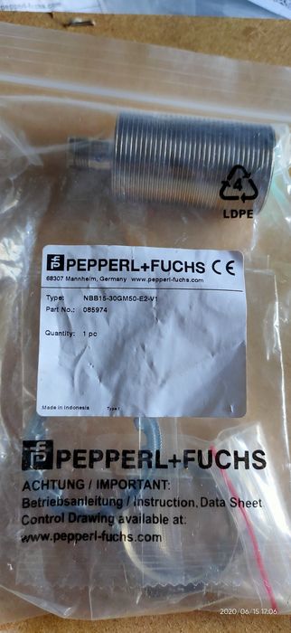 Новые индуктивные датчики Pepperl+Fuchs.
