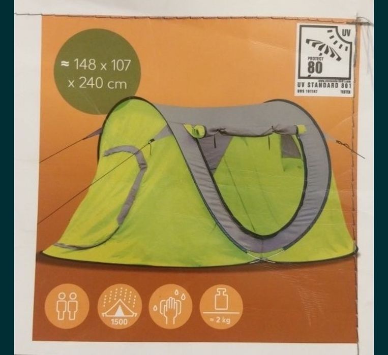 Namiot dwuosobowy,poszycie.