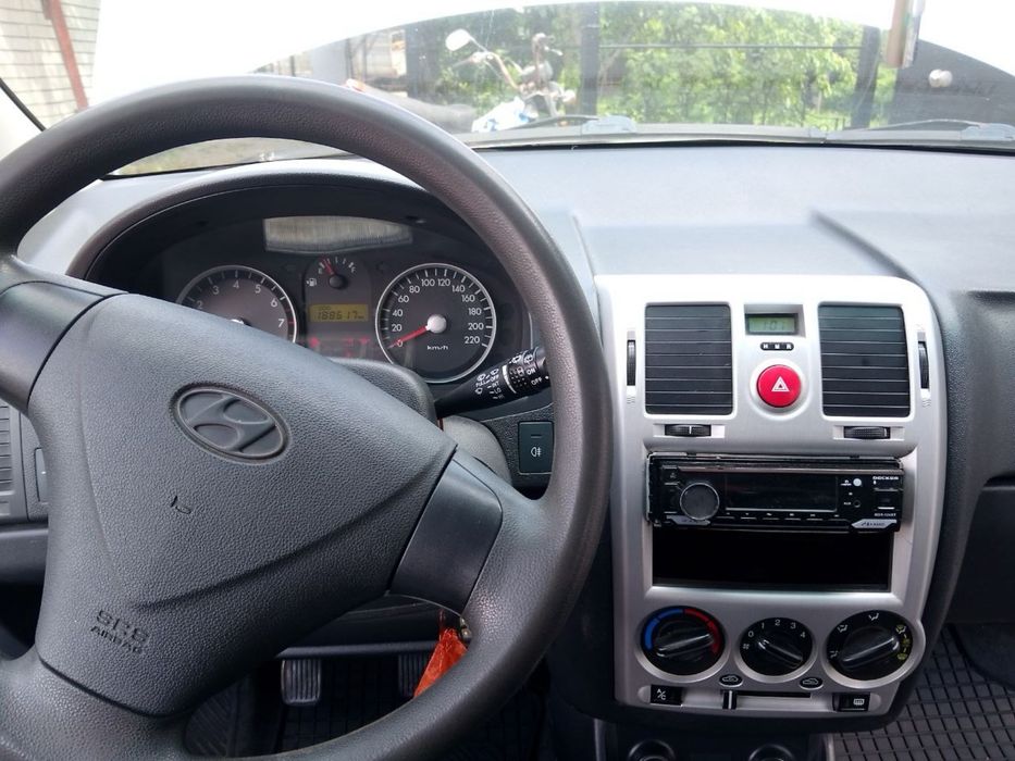 Hyundai Getz 1.4 2006 не фарбована, рідний пробіг
