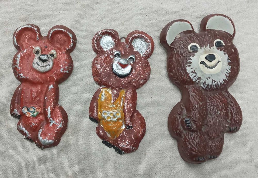 Мишка олимпийский 80.