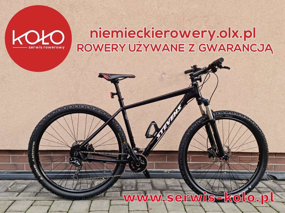 Rower górski MTB STEVENS koła 29 SHIMANO DEORE okazja aluminium rabat